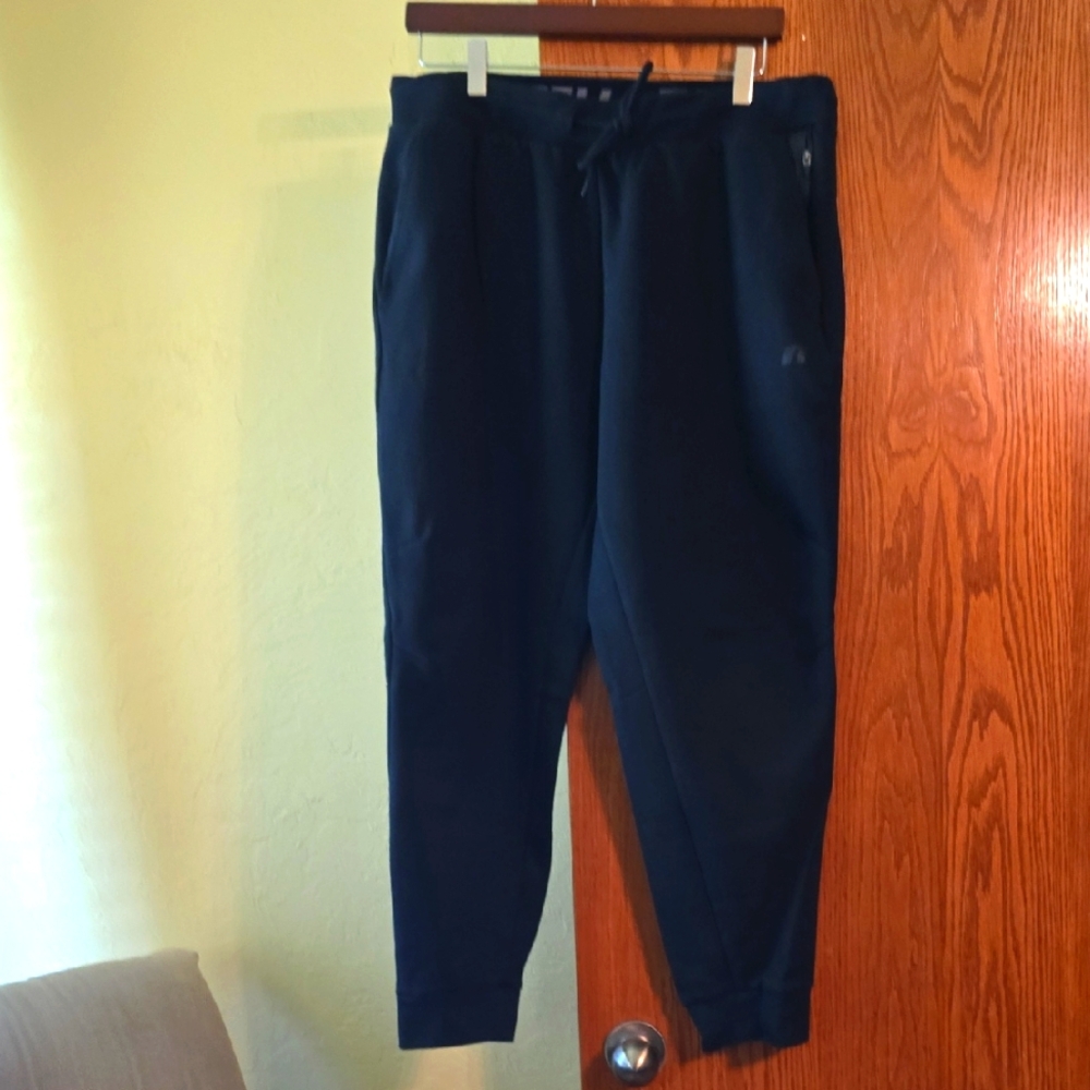 Russell Athletic Men's Black Joggers